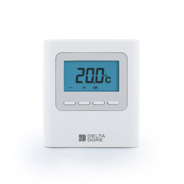 Thermostat d’ambiance Delta Dore Minor 1000 radio pour convecteurs électriques 