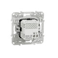 Prise USB double blanc recyclé Schneider Odace type A+C 5Vcc 2,4A