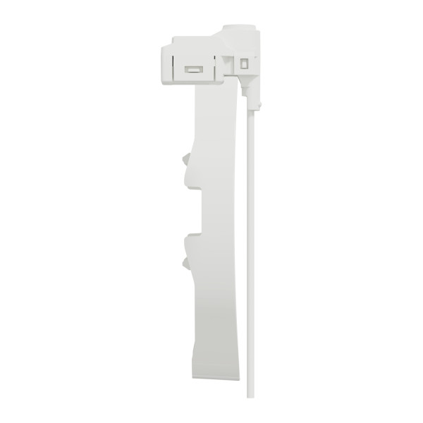 Enjoliveur Blanc Livré avec 1 LED Bleu 0,15 mA Connexion par Câble Odace Schneider