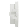 Enjoliveur Seul Blanc pour Prise de Courant 2P+T 16 A Odace Schneider