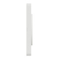 Plaque blanche Schneider Odace Touch 1 poste RAL9003