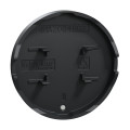 Enjoliveur Anthracite Odace Schneider Electric- Livré sans LED