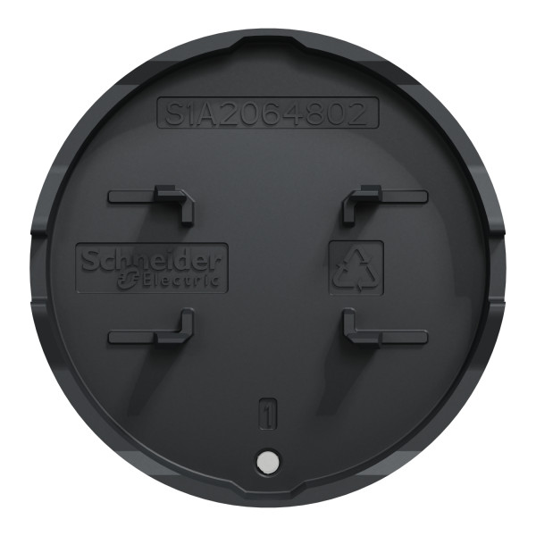 Enjoliveur Anthracite Odace Schneider Electric- Livré sans LED