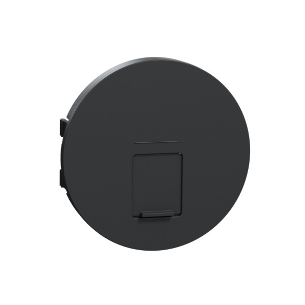 Enjoliveur Prise RJ45 Anthracite Odace Schneider Electric – Simple