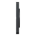 Plaque ardoise liseré anthracite Schneider Odace Touch 1 poste