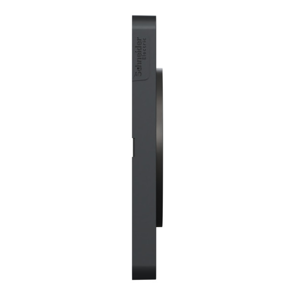 Plaque bronze brossé avec liseré anthracite Odace Touch Schneider 2 postes entraxe 71mm