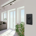 Schneider Odace Touch Plaque Anthracite 2 Postes Verticaux Entraxe 57mm