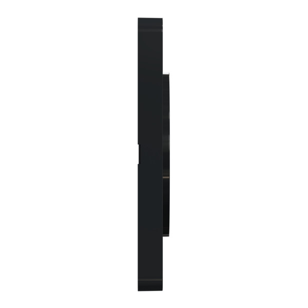 Plaque odace touch 1 poste chene grise