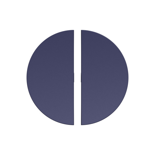 Odace cobalt, enjoliveur double va-et-vient et poussoir