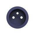 Odace , enjoliveur seul prise de courant 2p+t 16a, cobalt