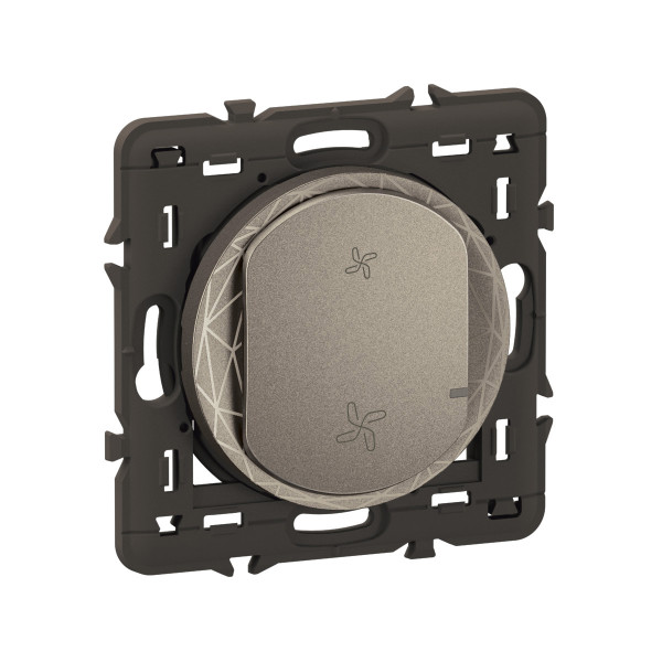 Commande sans fils VMC 2 vitesses Céliane Connecté - Titanium