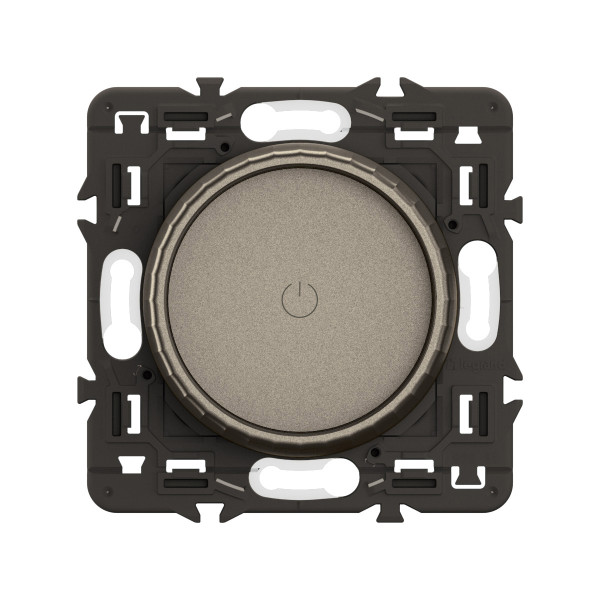 Variateur filaire type rotatif Céliane Connecté - Titanium