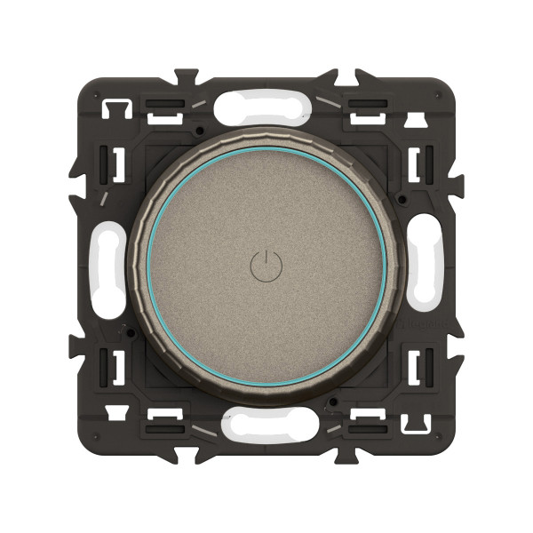 Variateur filaire type rotatif Céliane Connecté - Titanium