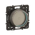 Variateur filaire type rotatif Céliane Connecté - Titanium