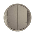 Enjoliveur interrupteur double céliane with netatmo - titanium