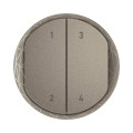 Enjoliveur commande 4 scénarios sans fils céliane with netatmo - titanium
