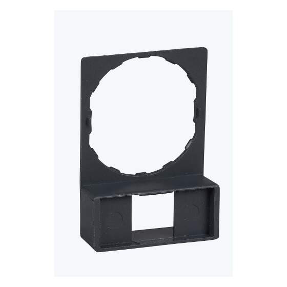 Harmony porte étiquette 30 x 40 mm affleurant tête carrée - Ø22 - sans étiquette