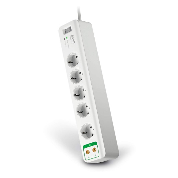 Apc Essential Surgearrest 5 Outlets With Coax Protection 230v Germany