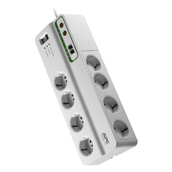 Apc Performance Surgearrest 8 Outlets With Phone  Coax Protection 230v Italy