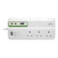 Apc Home/office Surgearrest 6 Outlets With Phone And Coax Protection 230v Uk