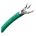 Actassi - câble cl-c - cat6 f/utp - 2x4paires - 250mhz - vert - euroclasse d
