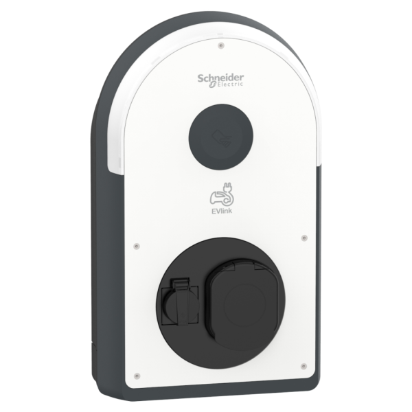 Borne de recharge Schneider Evlink Pro AC 3PH 22kW 32A-1 priseT2S+TE-RDC-DD 6mA+MNx