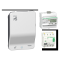 Evlink wallbox smart - kit t2s avec lecteur rfid - compteur mid et rcd type b