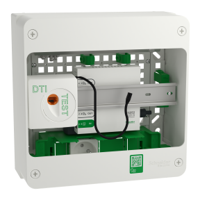 Tableau de communication VDI Schneider Resi9 grade 3TV 4 RJ45 categorie 6a 13 modules 1 rangée
