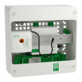 Tableau de communication VDI Schneider Resi9 grade 3TV 4 RJ45 categorie 6a 13 modules 1 rangée