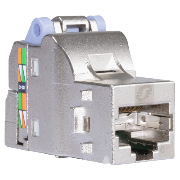 Resi9 s-one format dpm connecteur rj45 catégorie 6 blindé, boite de 12 pcs