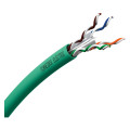 Actassi cable lan cl-c cat6 u/utp euroclasse d 4p 500m vert - au metre linéaire