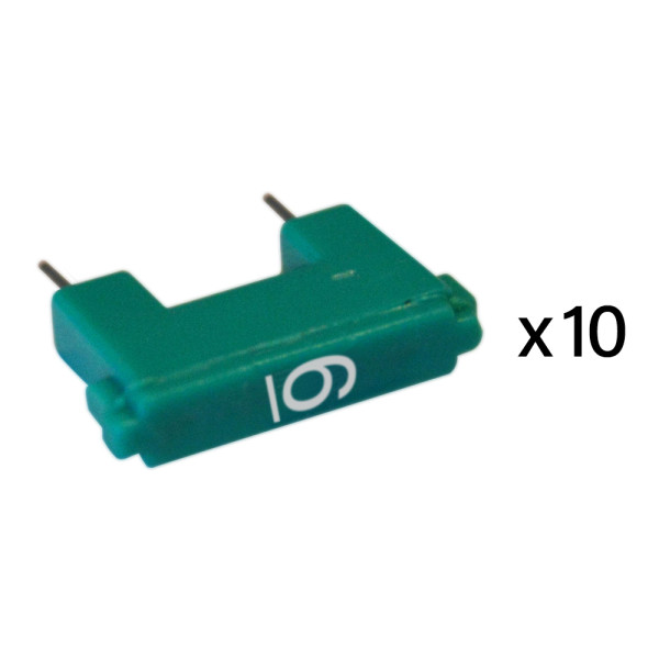 Cavaliers de configuration N°6 pour système BUS Bticino MyHome Up Lot de 10