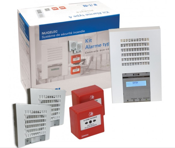 Kit  alarme type 4 Nugelec radio évolution