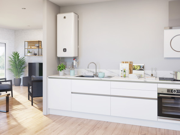 Chauffe-eau électrique malicio 3 100l blanc multiposition