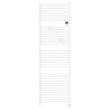 Radiateur sèche-serviettes connecté riva 5 1000w blanc brillant