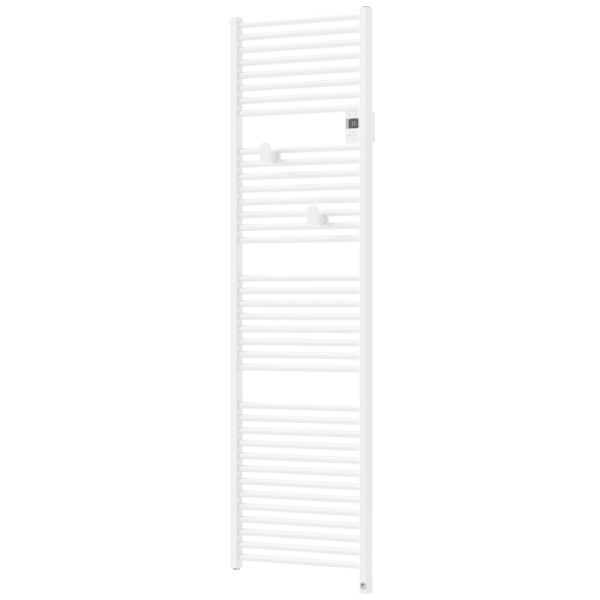 Radiateur sèche-serviettes connecté riva 5 1000w blanc brillant