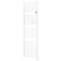 Radiateur sèche-serviettes connecté riva 5 1000w blanc brillant