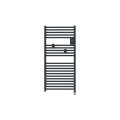 Radiateur sèche-serviettes connecté riva 5 500w gris ardoise