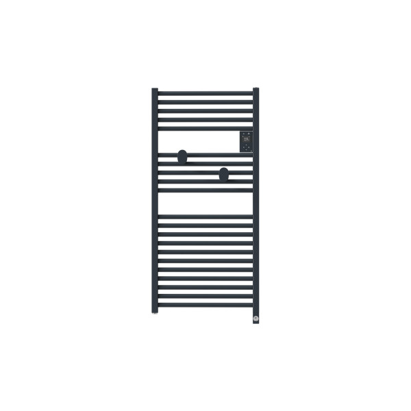Radiateur sèche-serviettes connecté riva 5 500w gris ardoise