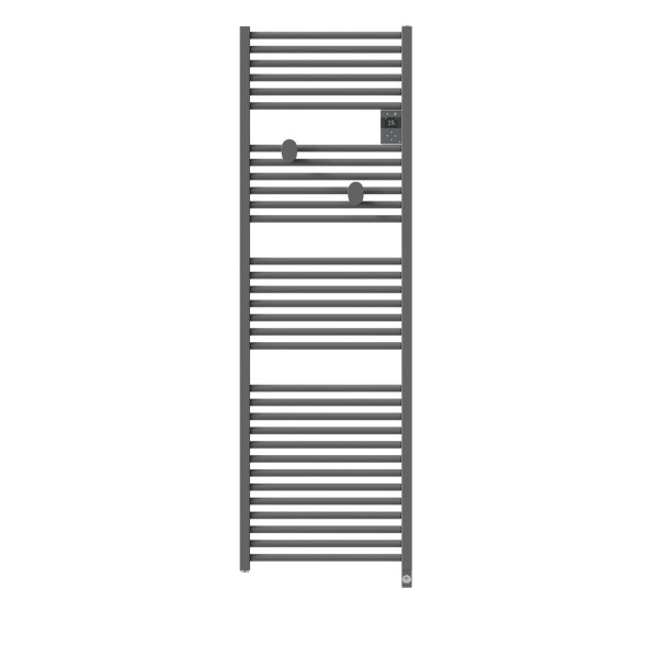 Radiateur sèche-serviettes connecté riva 5 750w gris menhir