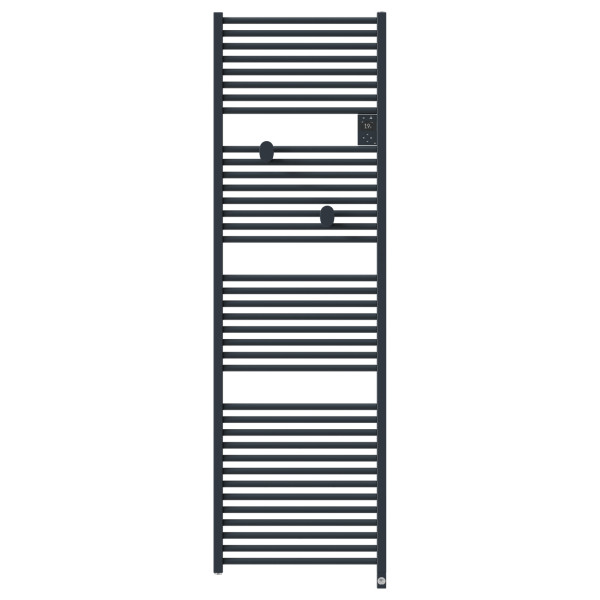 Radiateur sèche-serviettes connecté riva 5 1000w gris ardoise