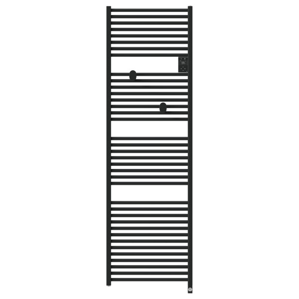 Radiateur sèche-serviettes connecté riva 5 1000w noir carbone