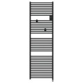 Radiateur sèche-serviettes connecté riva 5 1000w noir carbone