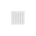 Radiateur chaleur douce connecté bilbao 4 horizontal 1000w blanc brillant
