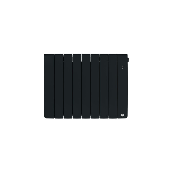 Radiateur chaleur douce connecté bilbao 4 horizontal 1250w gris ardoise