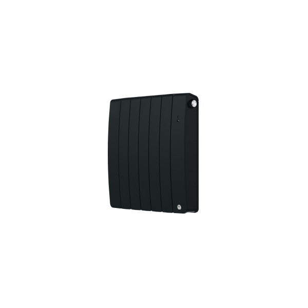 Radiateur chaleur douce connecté bilbao 4 horizontal 1500w gris ardoise