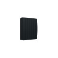 Radiateur chaleur douce connecté bilbao 4 horizontal 1500w gris ardoise