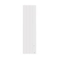 Radiateur chaleur douce connecté bilbao 4 vertical 1500w blanc brillant