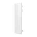 Radiateur chaleur douce 1800W Thermor Bilbao 4 vertical connecté blanc brillant