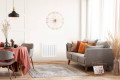 Radiateur chaleur douce 1800W Thermor Bilbao 4 vertical connecté blanc brillant